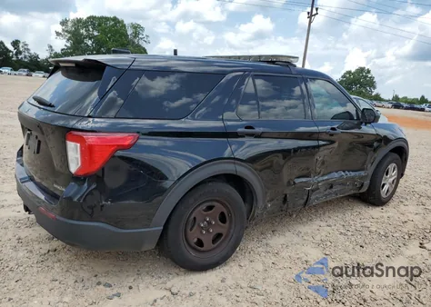 2021 Ford Explorer Police Interceptor from USA, damaged, VIN 1FM5K8AB6MGA43913